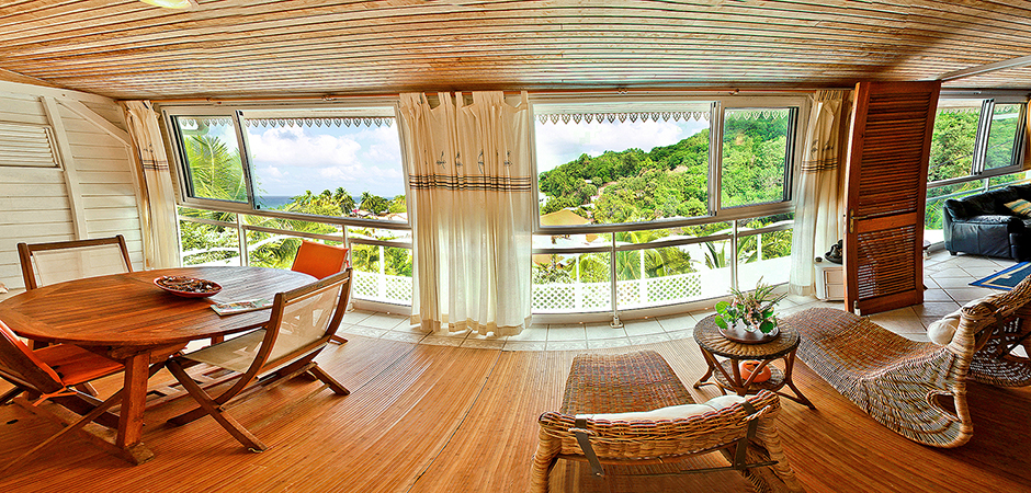 Terrasse villa Marine Martinique